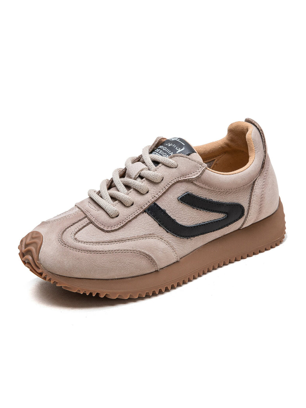 Ladies’ Retro Suede Casual Sneaker