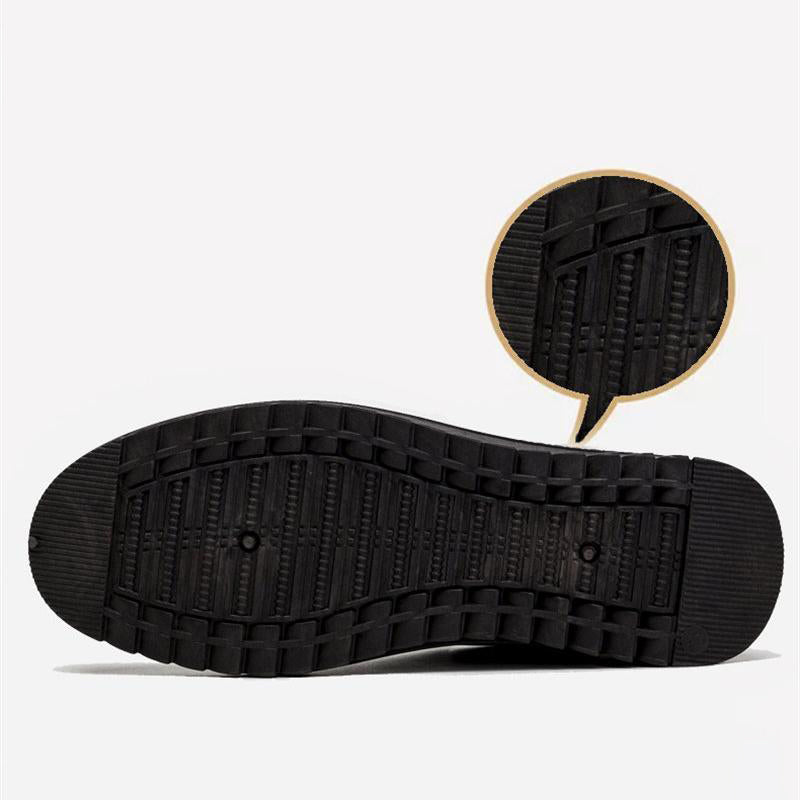 Men's Slip-On Leather Casual Shoes