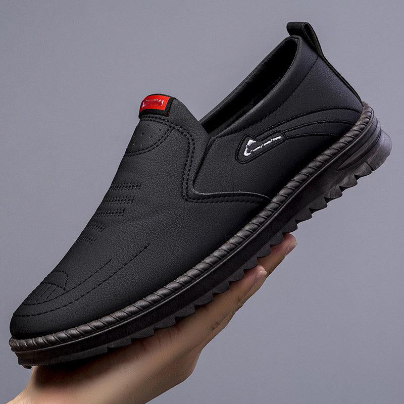 Men's Slip-On Leather Casual Shoes