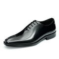 Patina Finish Formal Lace-Up Dress Shoes