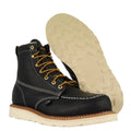 Moc-Toe Work Boots With Traction Sole