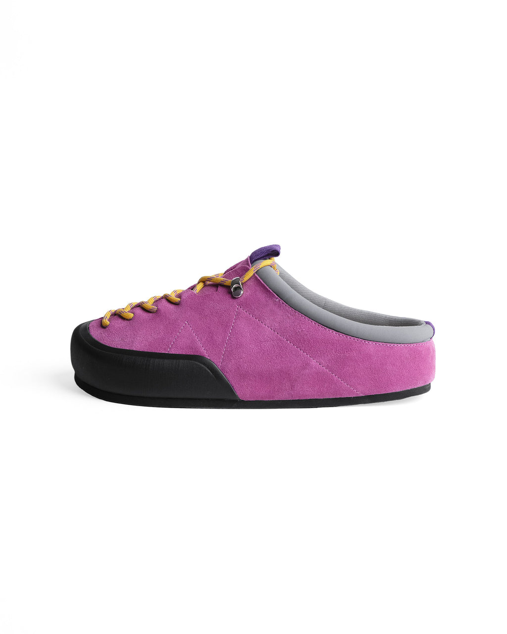 Women's Suede Climbing-Inspired Slip-On Mule Sneakers