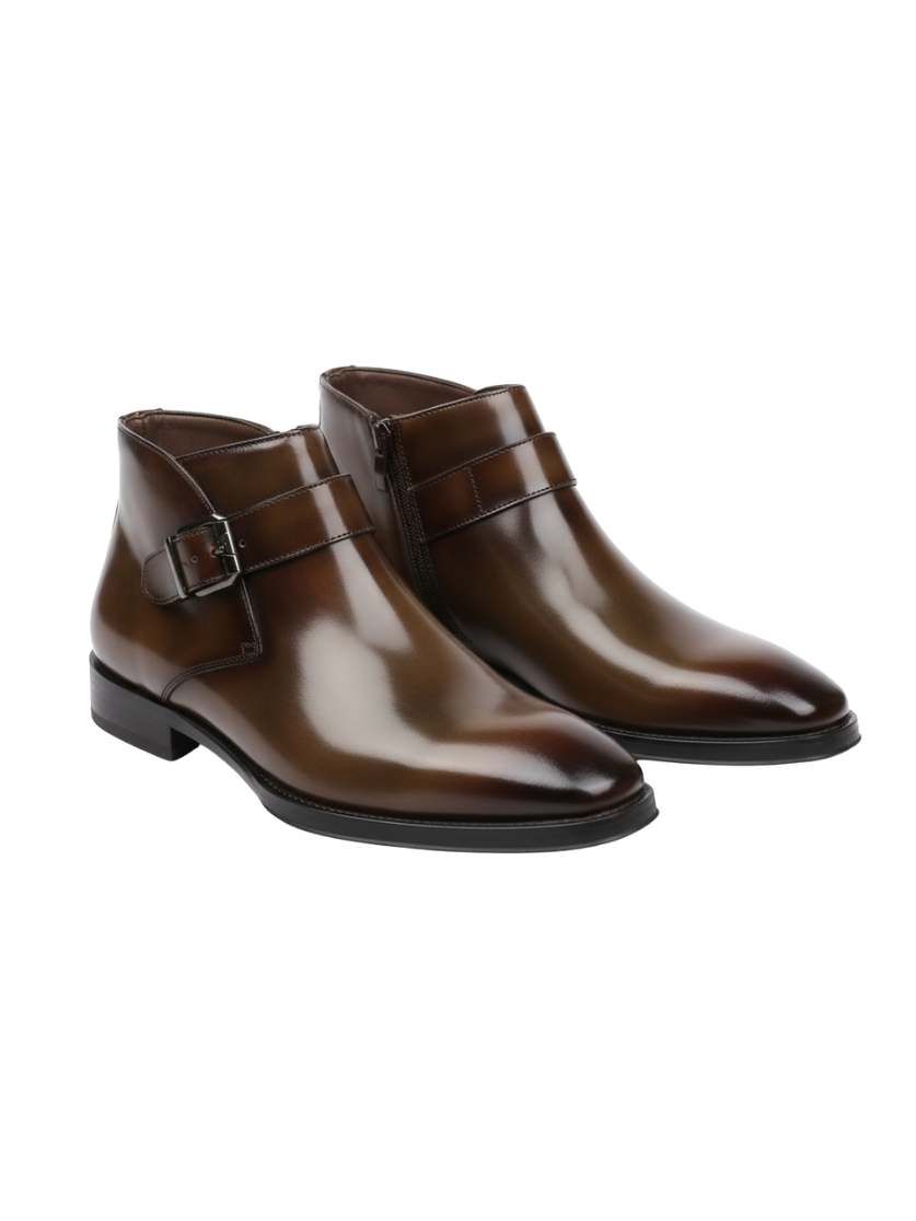 Polished Formal Chelsea-Inspired Boots