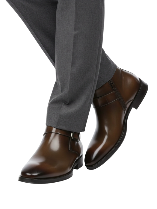 Polished Formal Chelsea-Inspired Boots