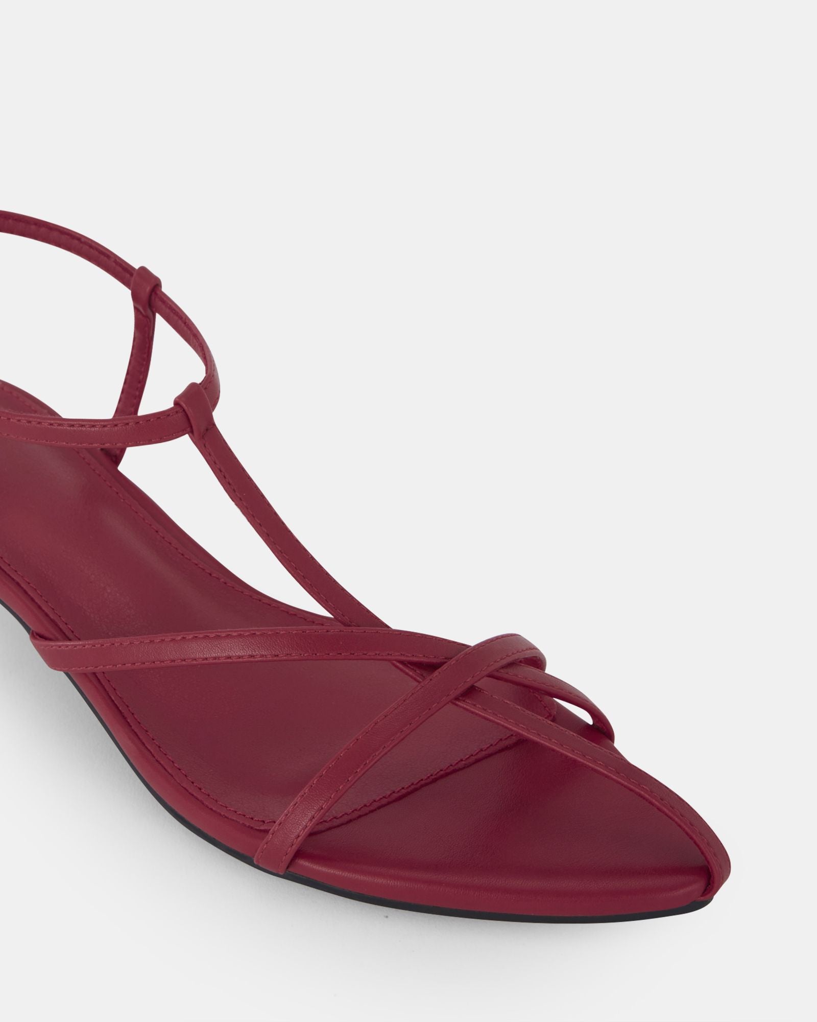 Ladies' Pointed-Toe Strappy Ankle-Strap Sandals